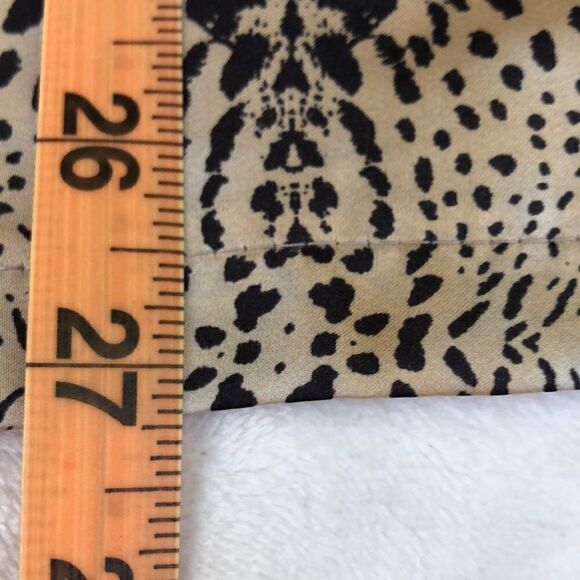 MNG BY MANGO PRINT SLEEVELESS top size 8 PREWORN - Picture 10 of 15